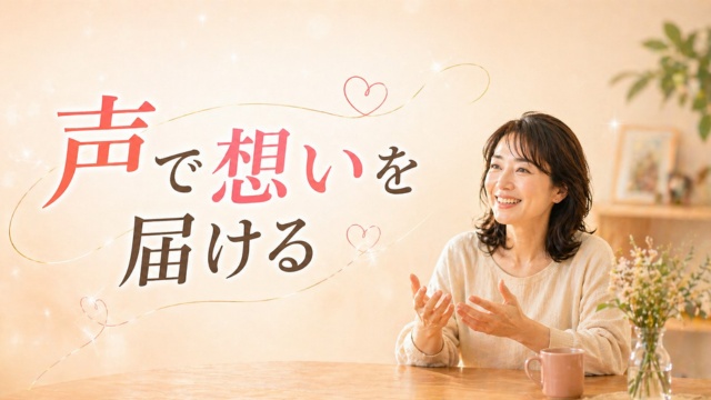 現役ポッドキャストパーソナリティが伝授する印象を変える話し方講座（夜開催）